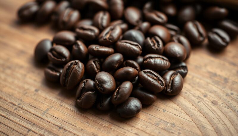 espresso kafa zrnu